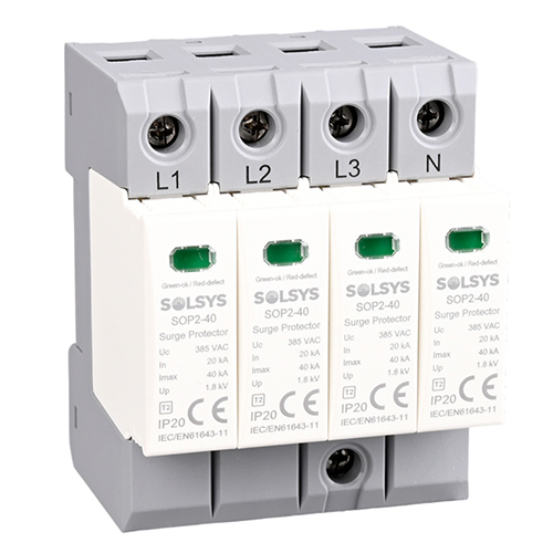 Working order of AC/DC surge protector when encountering lightning strike